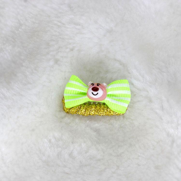 Bowknot Dog Hair Clip for Yorkshire Terrier, Teddy, Schnauzer, Maltese
