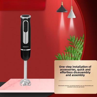 Baton de gătit de uz casnic Mixer electric portabil multifuncțional Cap de cuțit din oțel inoxidabil Storcator mic pentru alimente pentru bebeluși
