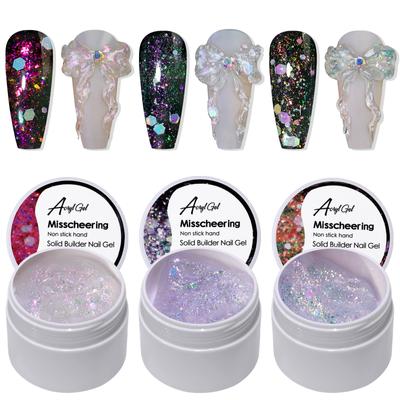 Sequins Nail Extension Gel Crystal Construction Gel Nail Art Sequins Quick And Painless Extension Phototherapy Gel