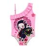 Kids Girls Anime Cartoon Demon Slayer Print One-piece Swimsuit Swimwear Set