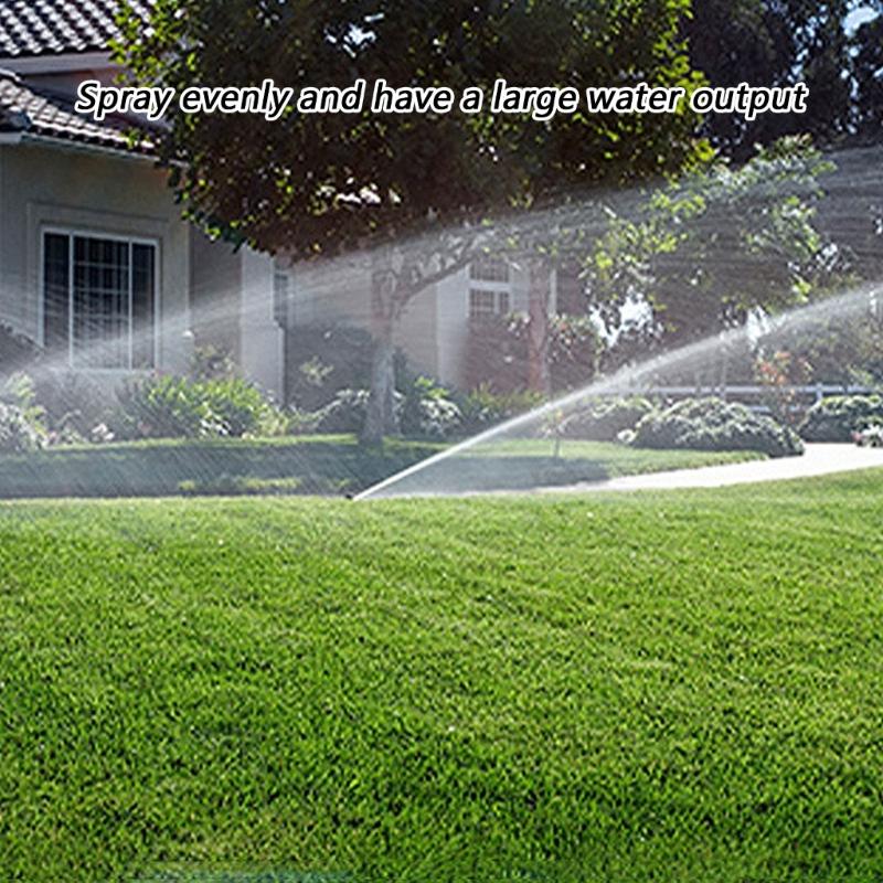 ABS Construction Gear Drive Rotor Sprinkler With 40° to 360° Sprayer Angles For Efficient Lawn Irrigation