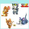 Gato e Rato Micro Broca Partículas Blocos de Construção Quebra-Cabeça DIY Brinquedo
