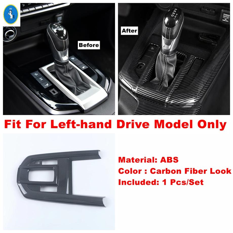 ABS Car Window Lift Button / Head Lamps / Air AC / Armrest Box Anti Kick Panel Cover Trim Accessories For Isuzu D-Max