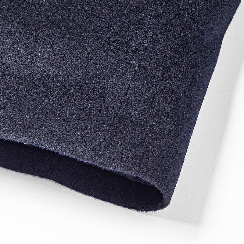 FAPAI Men's Detachable Pure Cashmere Lined Overcoat