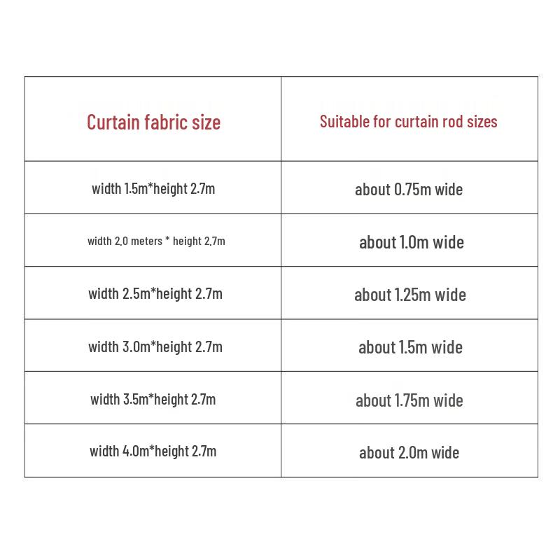 Gureide Cream Style Full Blackout Bedroom Curtain