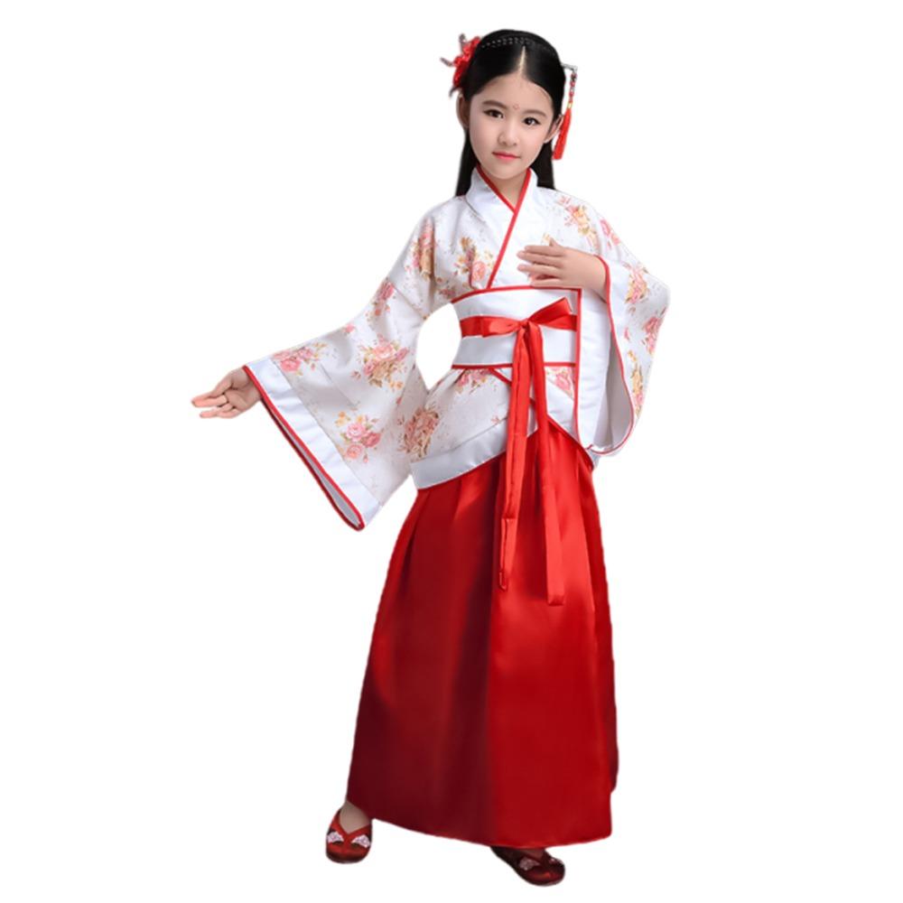 Fashion New Year Clothing Chinese Folk Dance Costume Classical Traditional Ancient Dress Red Dress Traditional Hanfu Party
