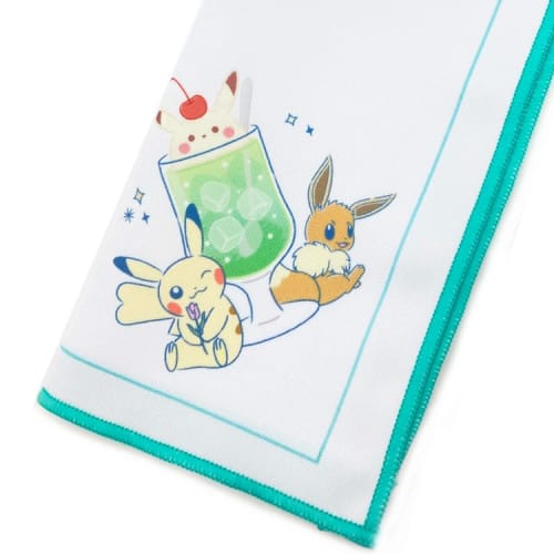 Kamio Japan Pokemon Lunch Cloth, HAPPY DRINK Lunch Mat, Lunch Box Wrap, 036849