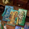 Vintage Painting Metal Bookmarks Vintage Oil Painting Metal Bookmarks Hollow Storage Case Stamping Bookmark For Office & School