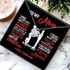 Mother's Day Gift Boxed Love Knot Necklace, Fashionable Pendant Jewelry From Son, Ideal for Mother's Day Christmas Thanksgiving