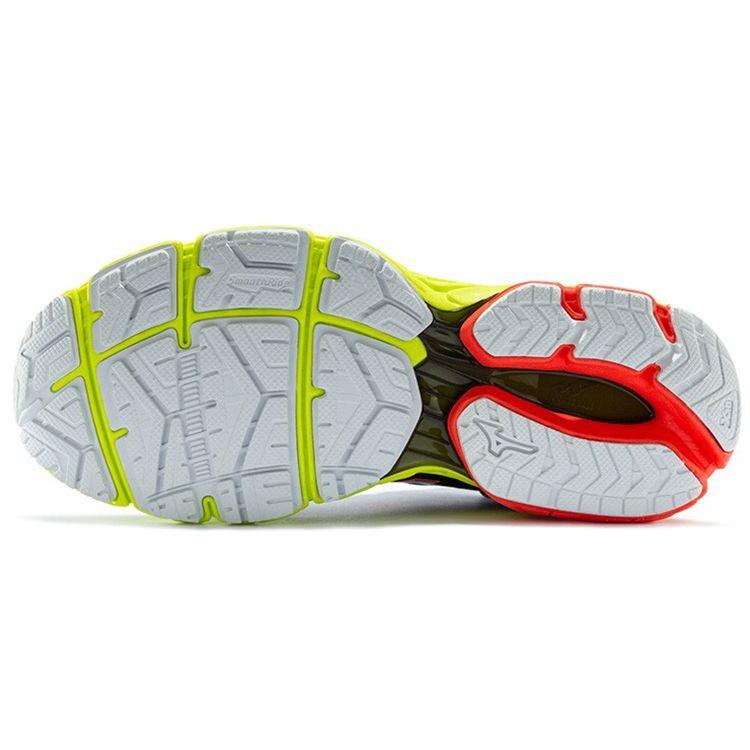 Mizuno Ultima 11 Durable Fabric Synthetic Leather Breathable Cushioning Low-Top Running Shoes Women Sneaker Black Yellow J1GD190909