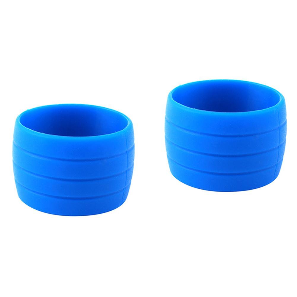 2pcs Cycling Handlebar  Tape Fixing Ring Silicone Protective Sleeve For Road Bike Mtb