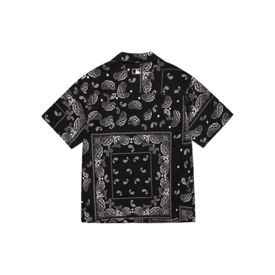 New MLB Paisley New York Yankees Shirt Unisex Black 3AWSP0123-50BKS