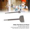 Wide Tile Removal Chisel Floor Scraper Cranked Tile Removal Chisel With Round Shank