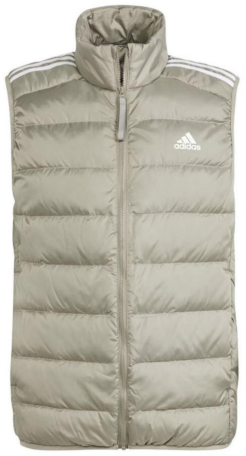 Winter Jacket Adidas Ess 3s Down V Jacket Grey