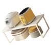 Kitchen Shelves Iron Cabinet Countertop Shelves Sturdy Pantry Organizer Shelf Rack Stand for Spices