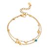 Women's Star Bracelet Small Design Starlight Light Luxury Versatile Fashion Jewelry for Daily Wear