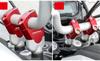 xinaishan Motorcycle Handlebar Riser, Motorcycle Handlebar Riser, Handle Post 0.9 inch (22 mm), Universal (MDL3517 (Diameter 22mm), Black)