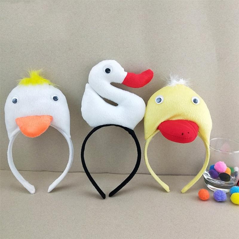 Lekfullt Ank-pannband Ögonfångande Hårband Förbättrar Hårstilar med Nyckfullhet