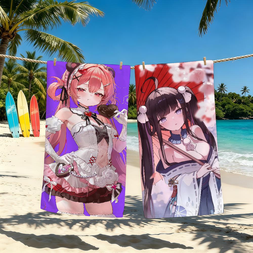 Game Stella Sora Towel For Outdoor Camping Beach Towel Super Absorbent Quick-Drying Summer Towel