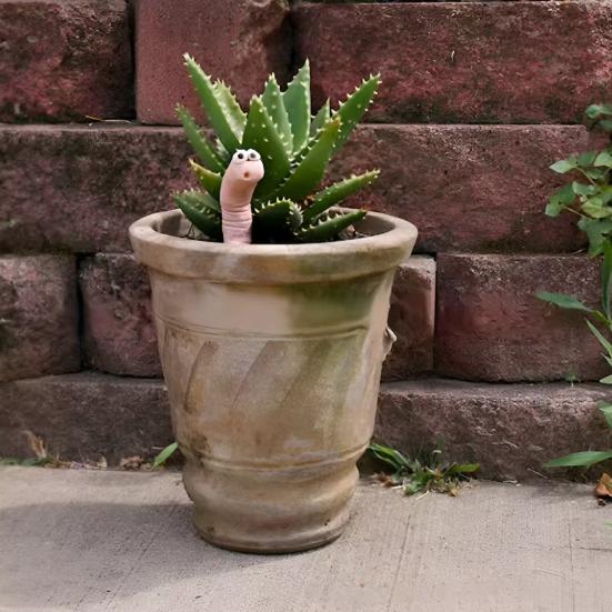 Potted Plant Water Sensor Worm Moisture Monitor Planter Insert Humidity Meter Sensor for Home Gardening Houseplants