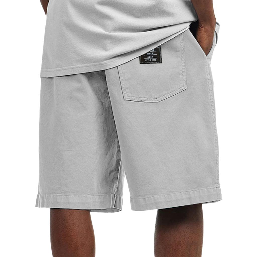 Men's Cargo Shorts Men's Elastic Waist Outdoor Sports Shorts