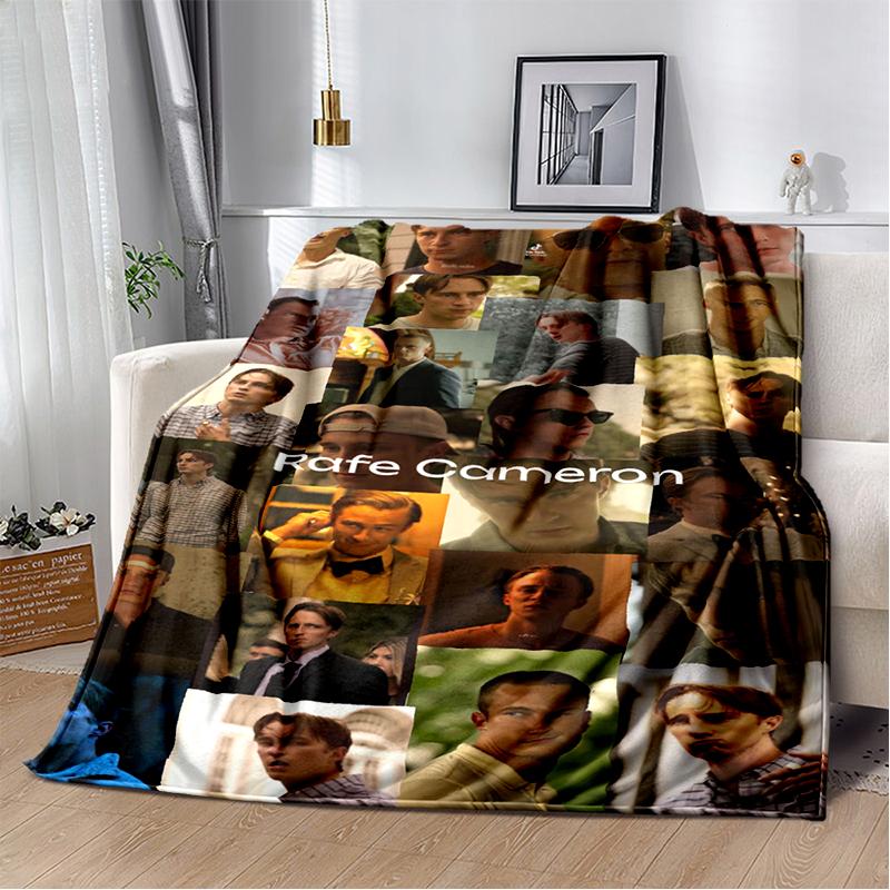 3D Drew Starkey Rafe Cameron Soft Plush Blanket,Flannel Blanket Throw Blanket for Living Room Bedroom Bed Sofa Picnic Cover Gift