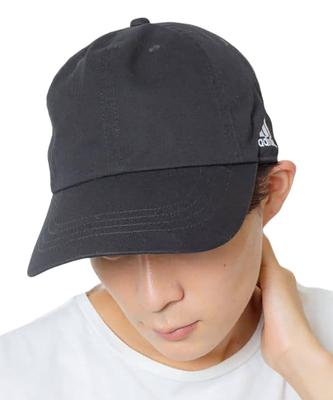 Adidas Deep Cotton Twill Cap, Black, 100711504, Sizes OSFX (57-60cm), Size 98