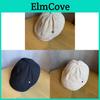 Vintage Cotton Linen Cap With Adjustable Fit For Summer Sun Protection
