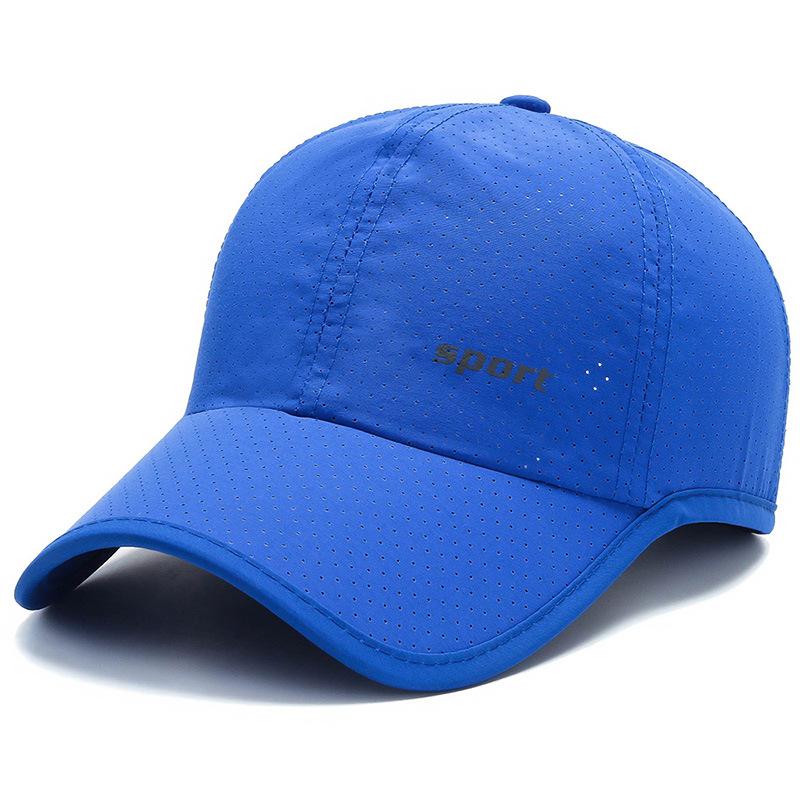 Hat Men's Summer Thin Quick Drying Cap Outdoor Sunscreen Travel Sun Hat Leisure Fishing Shade Baseball Cap Tide