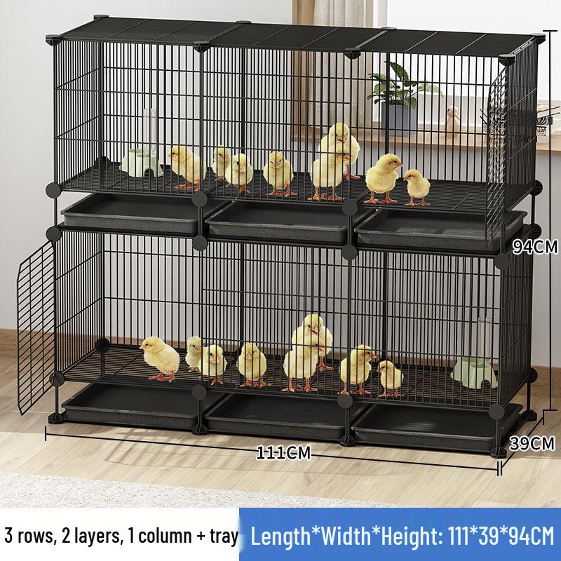 Extra-Large Chicken Coop: Thickened Brooding, Breeding & Nesting Cage for Home Use