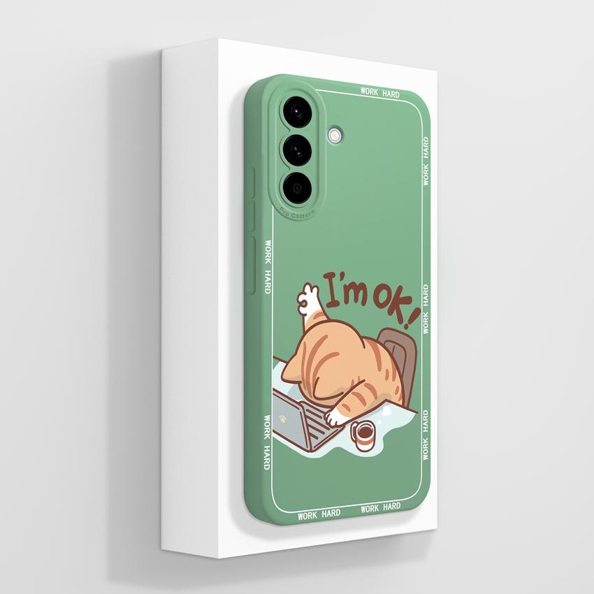 Weiche Hülle für Samsung A57 A37 A27 Dicke Katzen Kameraschutz Premium Handy-Rückseite für Galaxy A 27 5G Weicher Silikon-Stoßfänger