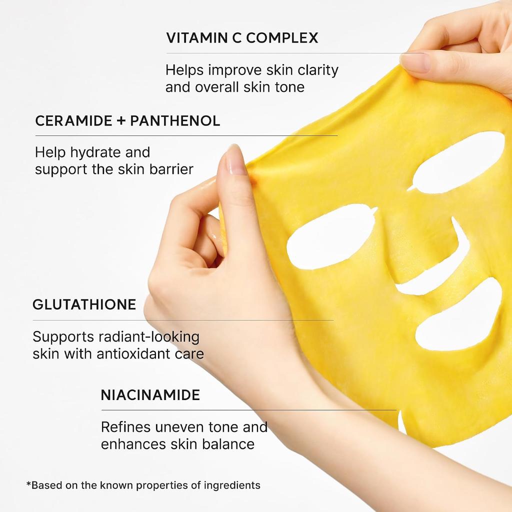 arencia Vitamin C Booster Shot Mask 27ml × 5EA