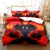 Devilman Akira Fudo Devilman Crybaby Dark Demon Horror Classic Japanese Action Anime HD Bedding Set Duvet Cover + 2 Pillowcases
