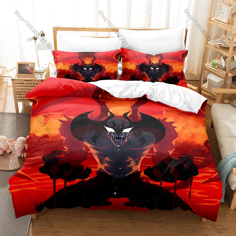 Devilman Akira Fudo Devilman Crybaby Dark Demon Horror Classic Japanese Action Anime HD Bedding Set Duvet Cover + 2 Pillowcases