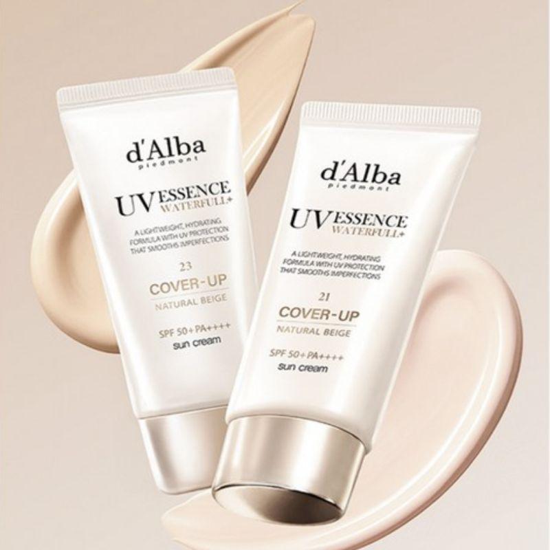d'Alba Waterfull Tónovací opalovací krém Natural Cover Béžový č. 21 SPF50+ PA++++ 50ml