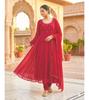 Damen Designer Anarkali Salwar Anzug Indisches Bollywood Georgette Kleid Salwar Kameez Set Kleid