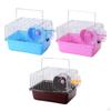 Hamster Cage Small Dish Supplies Feeding with water Bottle Accessories Toys Carry Case