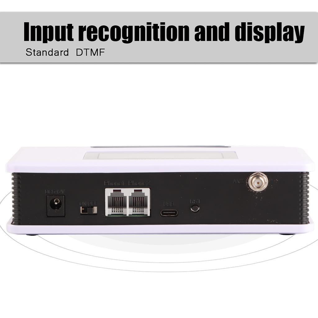 GSM Wireless Terminal Fixed Phone With LCD Connect Alarm 100‑240V