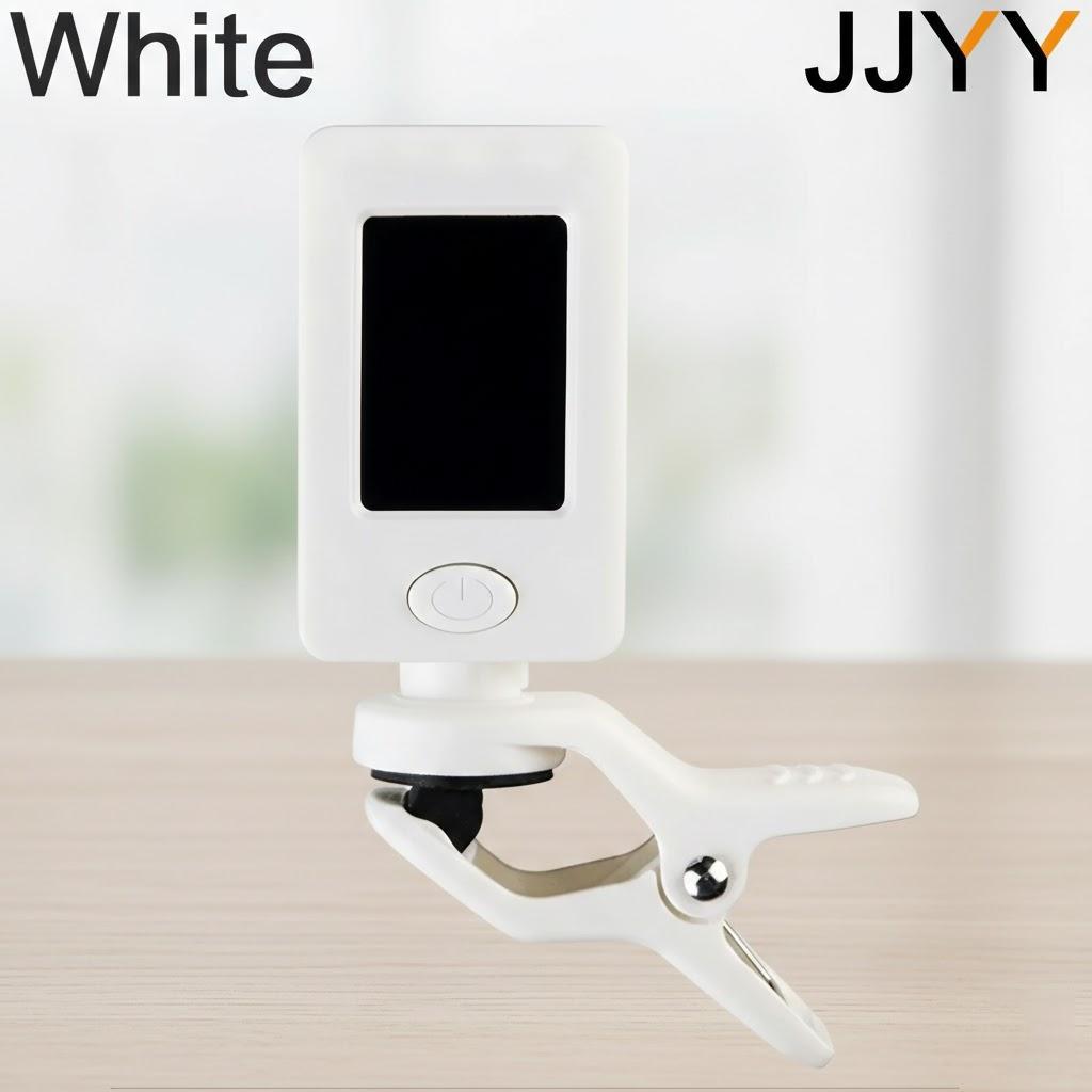 

Sensitive LCD Clip-on Guitar Tuner for Bass Violin Ukulele Universal Musical Instrument Accessories белый