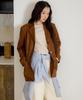 Ollibeudeollibeu Scarf Color Block Raglan Pullover Ok6Sp1710