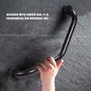 Stainless Steel Curved Shower Tub Safety Grab Bar Towel Rack Wall Mounted Bathroom Handrail