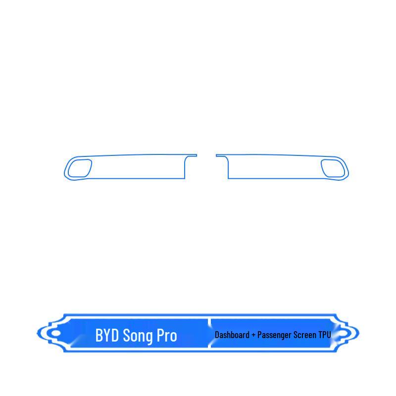BYD Song PRO Center Console Screen Protector for 26 Models