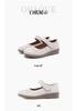 Red Dragonfly Women's Summer Casual Leather Mary Jane Shoes - Genuine Leather Mother's Shoes