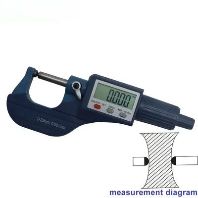 Double Round Head Tube Outside Micrometer 0-25/25-50/50-75/75-100 Mm Digital Micrometer Tools
