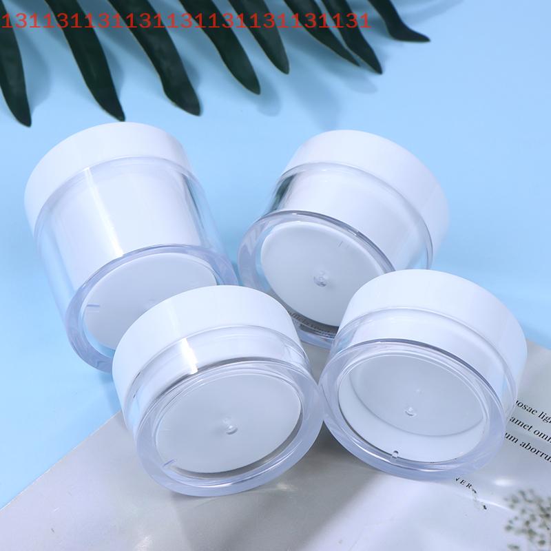 20/30/50g Refillable Cosmetic Cream Jar Lotion Body Butter Makeup Containers Round Travel Face Cream Lotion Refill Bottle Empty