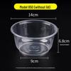 ZISIZ Disposable Plastic Bowls
