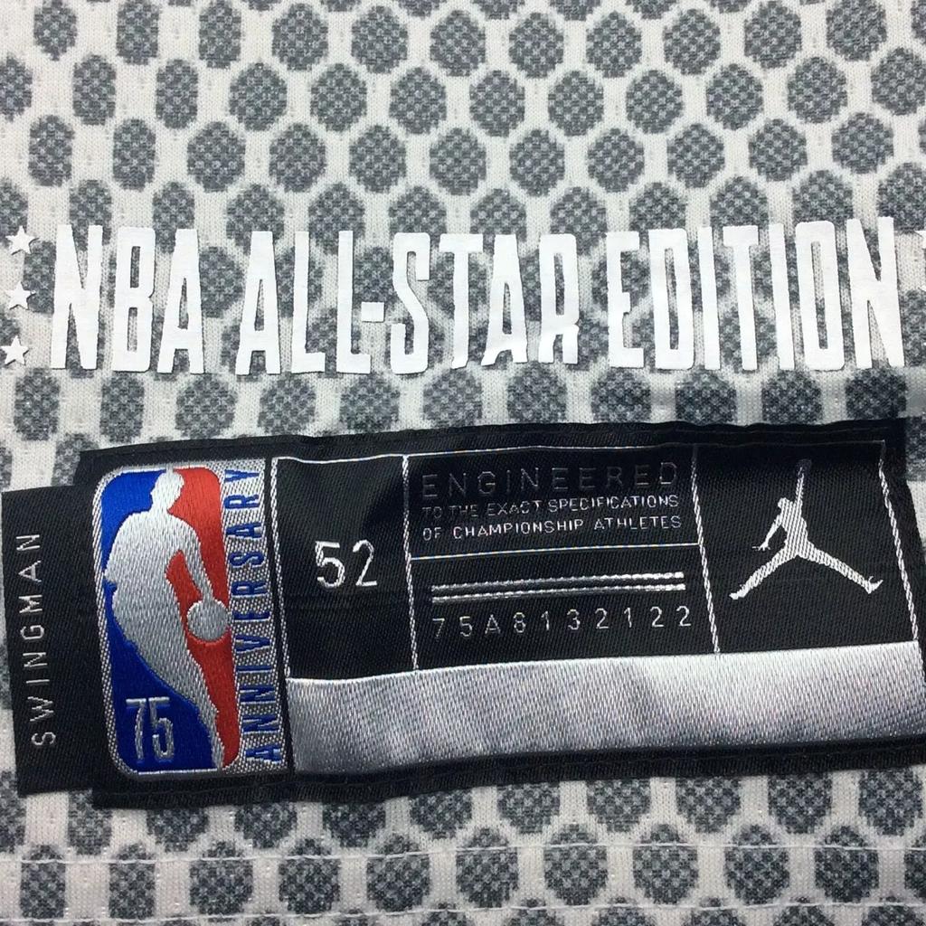 Jordan Retro Basketball Vest All-Star Game 2022 Kevin Durant No. 7 Men Tops Grey DH8050-020