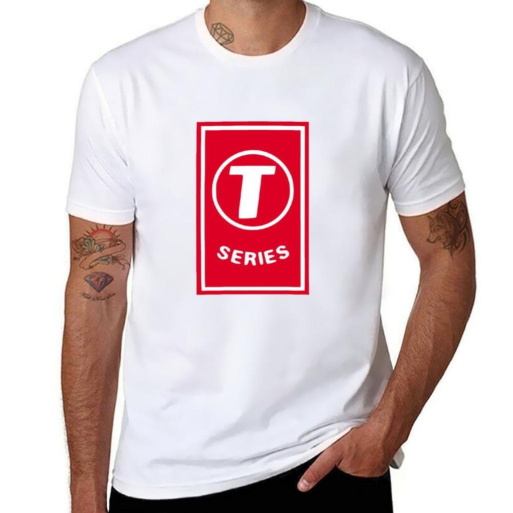 T-Series T-Shirt Holiday Casual Short Sleeve Top