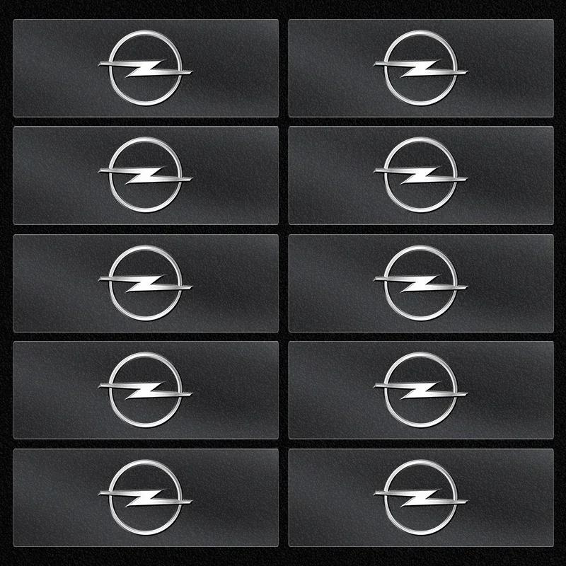 HUHO6 1/2/5/10PCS Car Interior Dekoration Stickers Badges Auto Styling For Opel Astra Insignia Corsa Zafira Meriva Mokka Vivaro Vectra