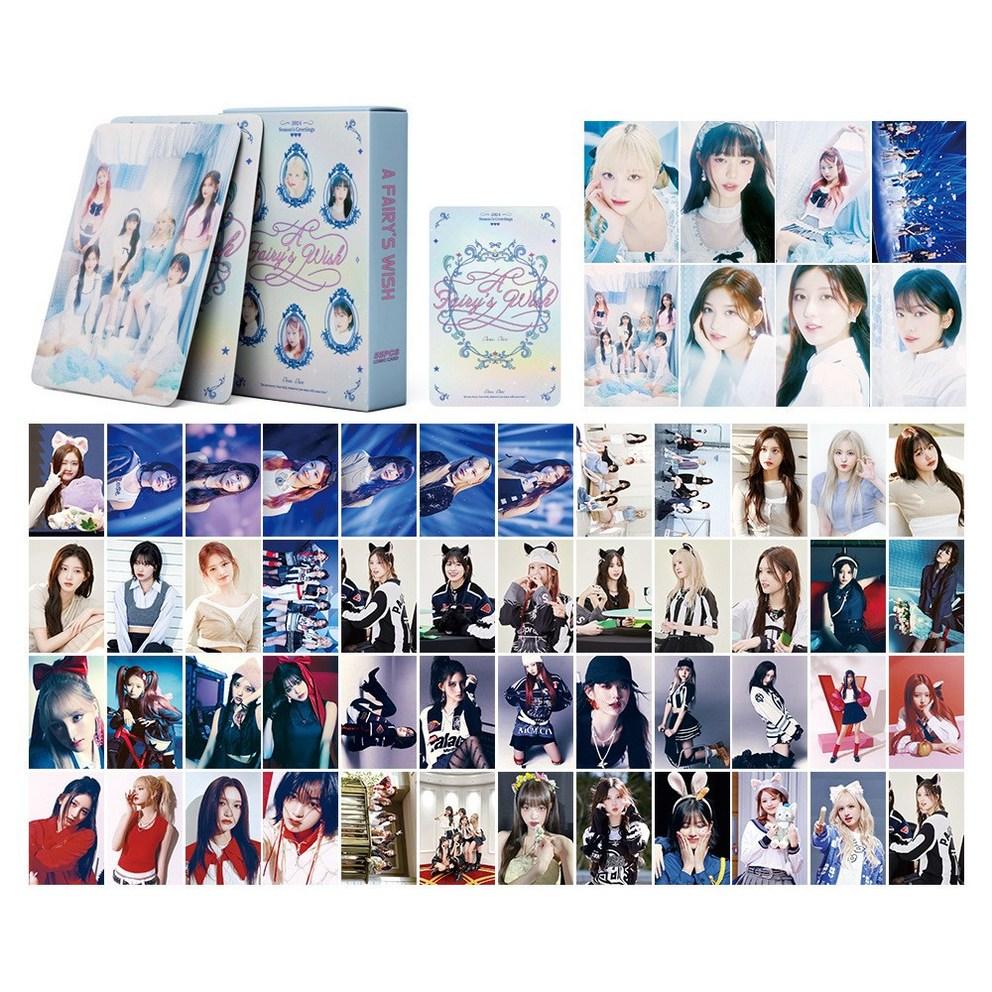 Same-day Shipping IVE Photocard Fairy's Wish Album Goods 55 Pieces